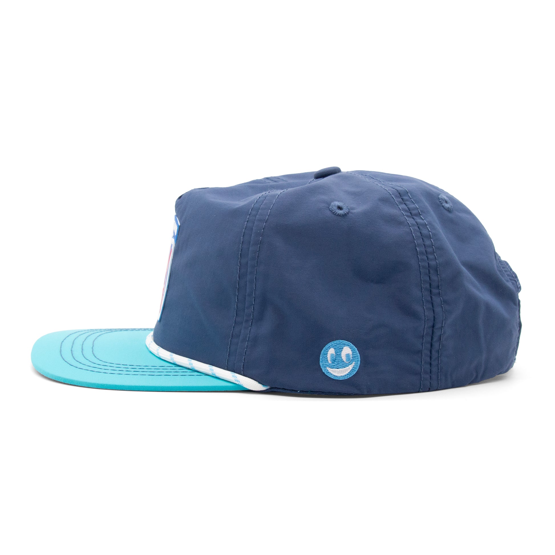 Kids Colorado 10th Mountain Division Rope Hat black front view