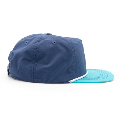 Kids Colorado 10th Mountain Division Rope Hat black left side view