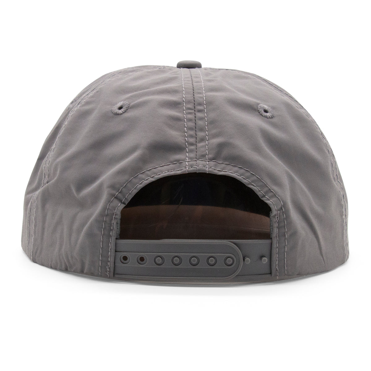 Adult Colorado Mountain Peaks Rope Hat - Tan Back Side