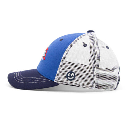 Kids Colorado Sun Ridge Low Pro Hat royal right side view