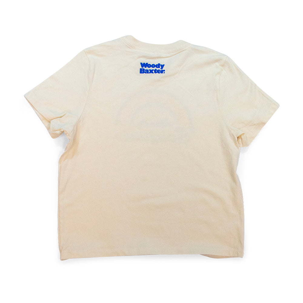 Women’s Colorado Rainbow T-Shirt vintage-denim front view
