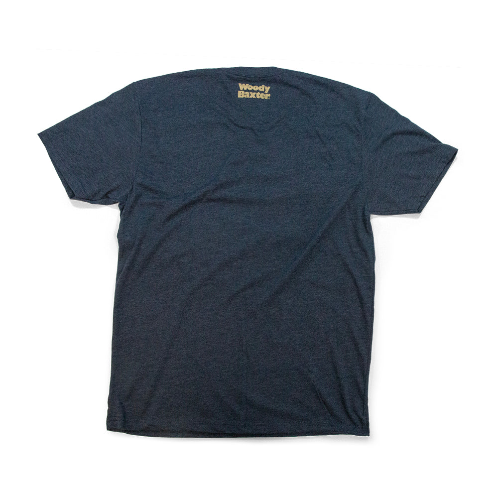 Men’s Rado Camel T-Shirt navy back view