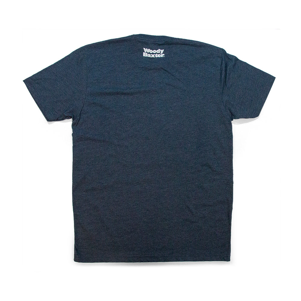Men’s Ride the Rockies T-Shirt royal back view