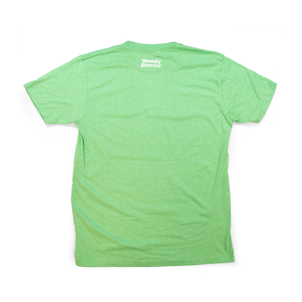 Men’s Colorado Mountains T-Shirt turqouise back view