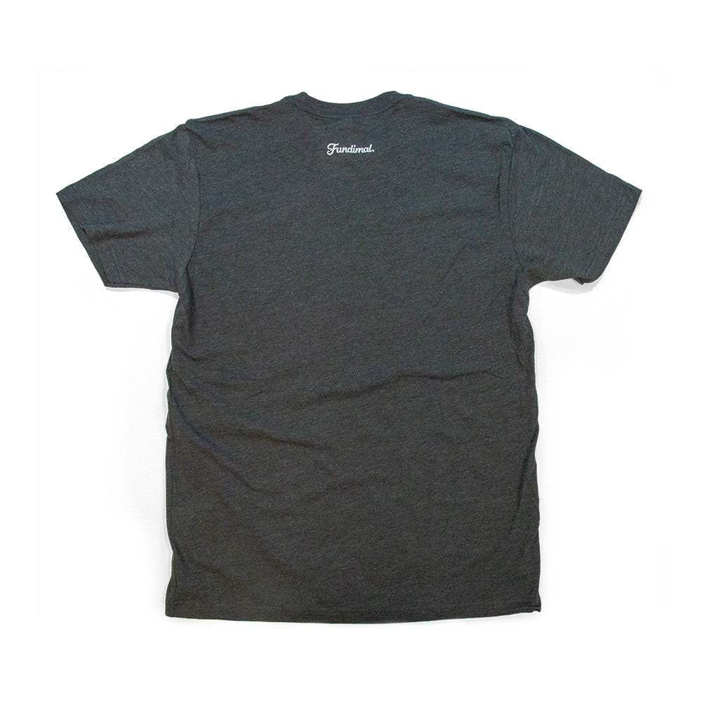 Men’s Colorado Bigfoot Fishing T-Shirt navy back view