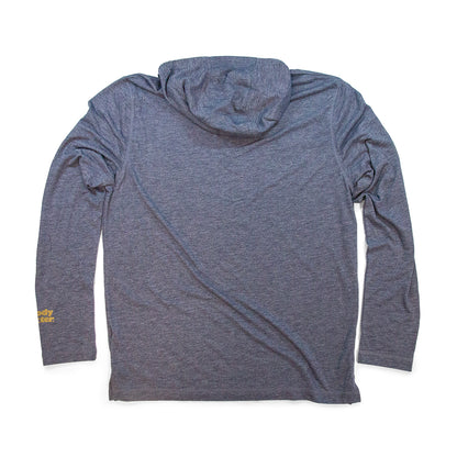Men’s Rado Camel Hooded T-Shirt black back view
