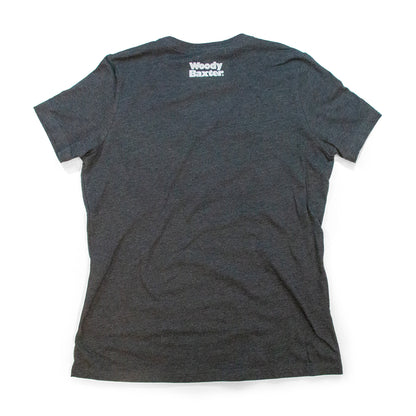 Women’s Celebrity Sports Center T-Shirt black back view