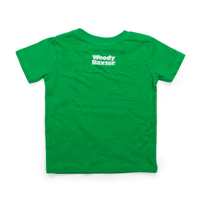 Toddler Colorado C Clouds T-Shirt turqouise back view