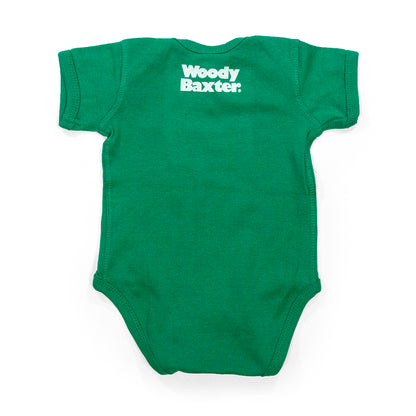 Colorado Mountains Onesie turqouise back view