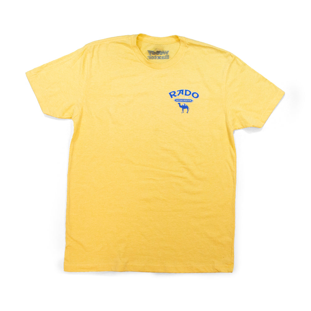 Men’s Rado Camel T-Shirt yellow front view