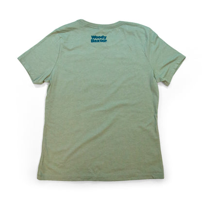 Women's Colorado Tree Tops T-Shirt black back view