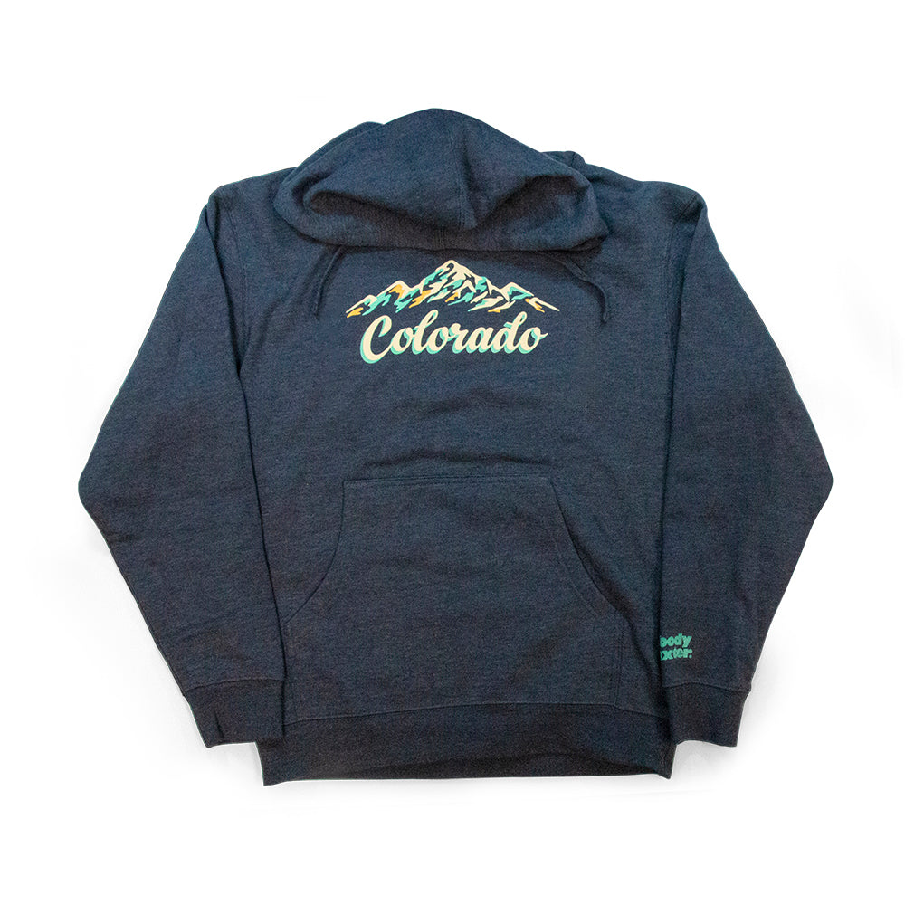 Men’s Colorado Paint Strokes Hoodie camouflage front view
