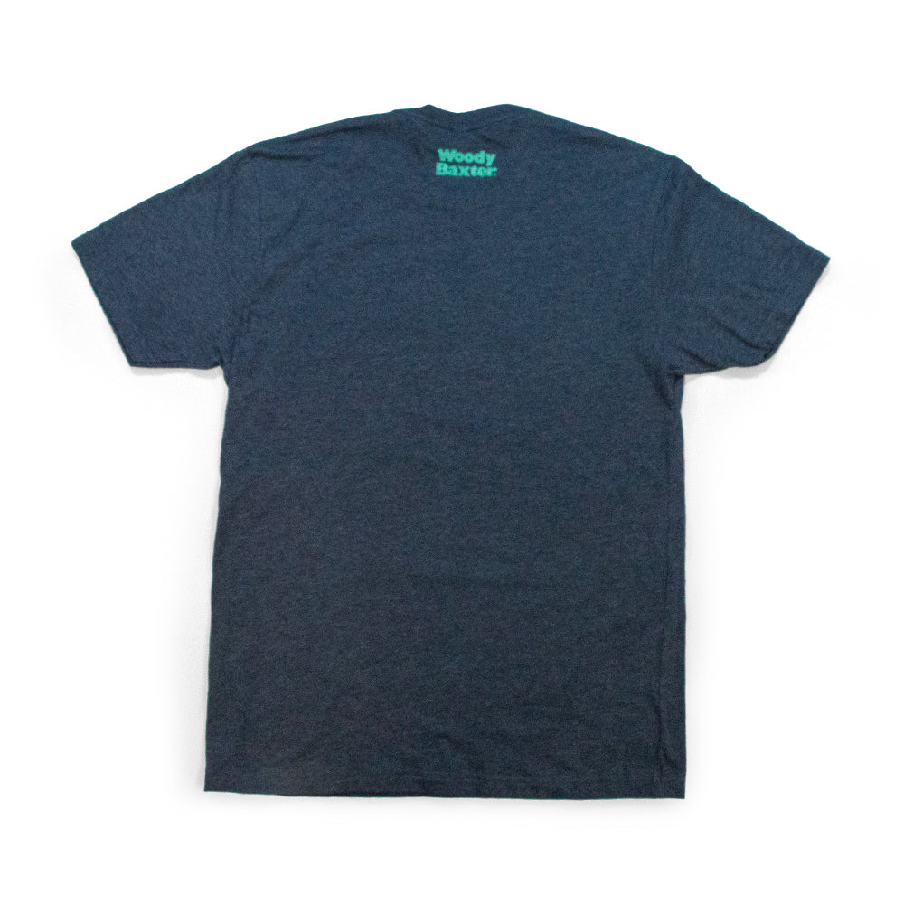 Men’s Colorado Paint Strokes T-Shirt navy back view
