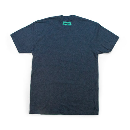 Men’s Colorado Paint Strokes T-Shirt navy back view