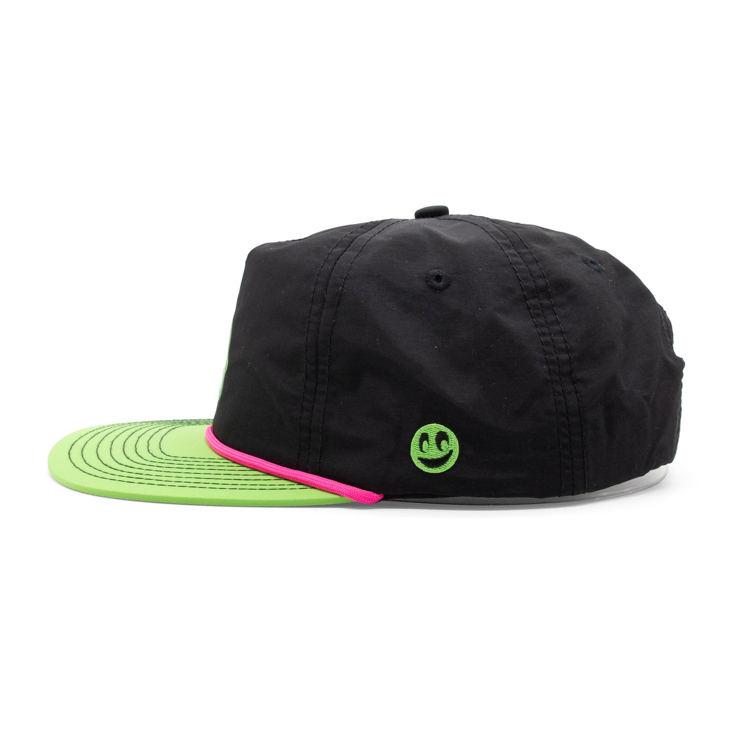 Adult Astronaut Rope Hat black left side view