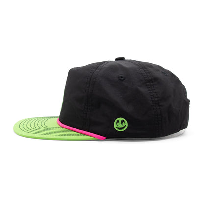 Adult Astronaut Rope Hat black left side view