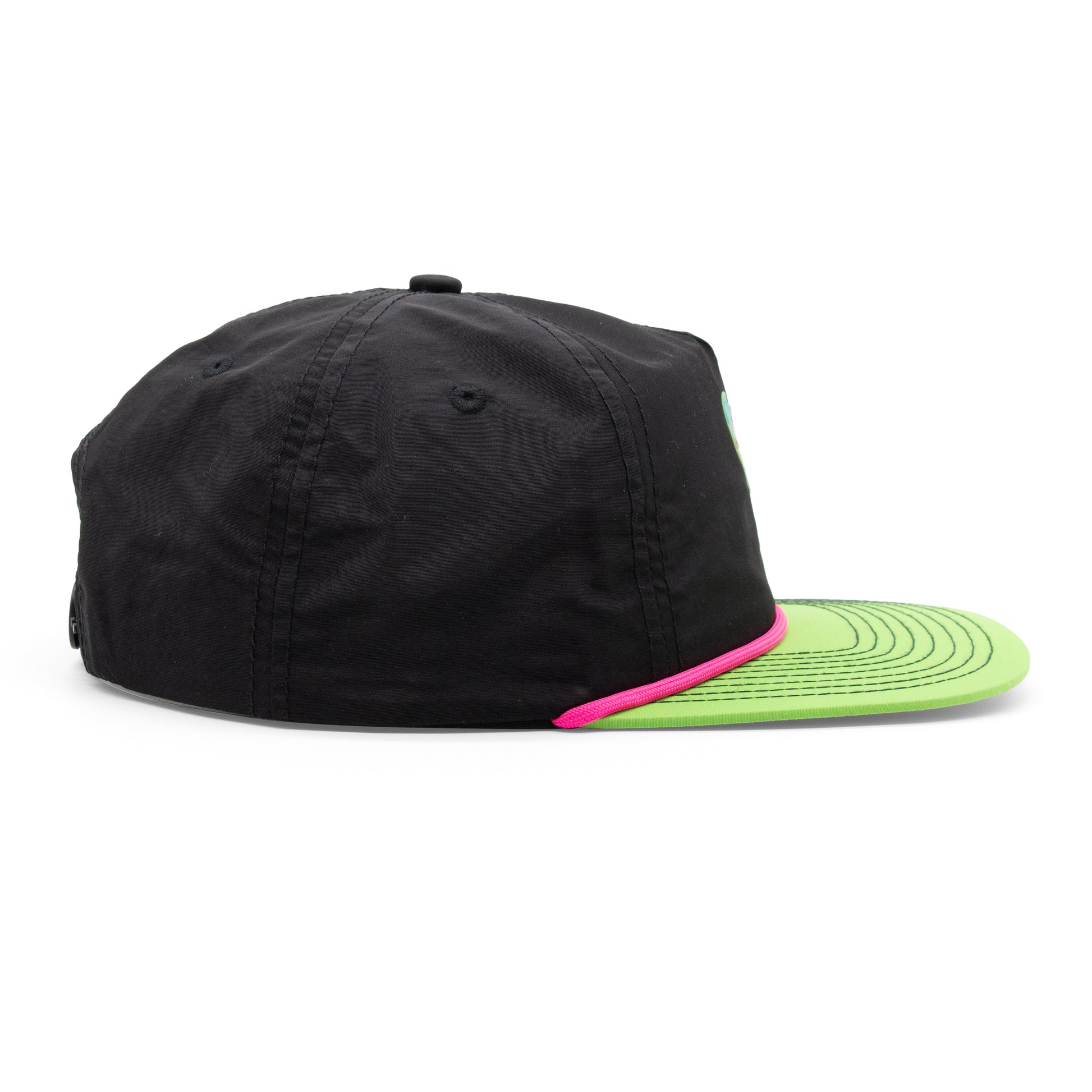 Adult Astronaut Rope Hat black right side view