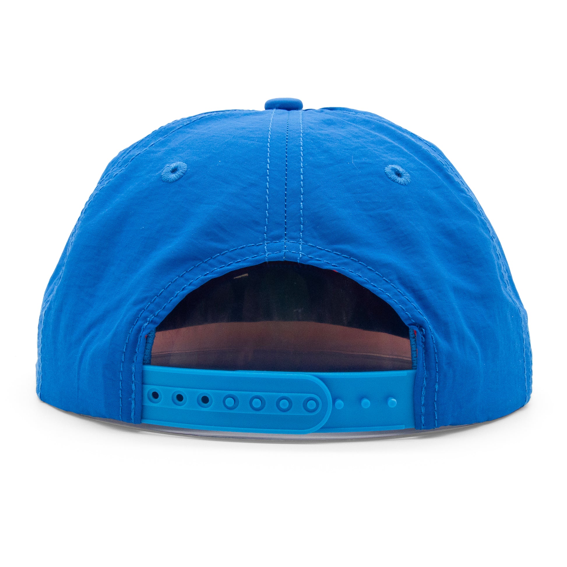 Adult POW Vintage Rope Hat royal back view