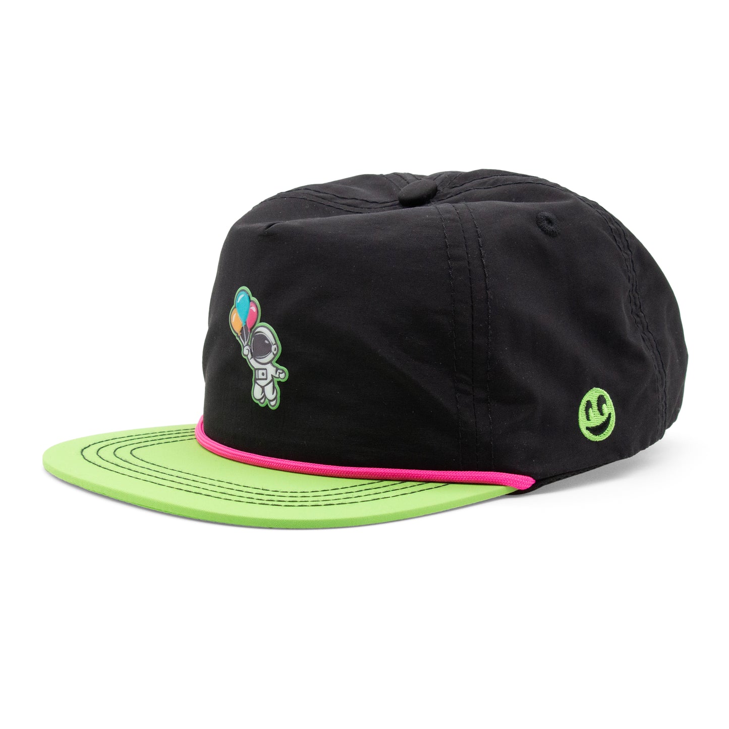 Kids Astronaut Rope Hat neon-green extra view 6