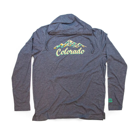 Men’s Colorado Paint Strokes Hooded T-Shirt