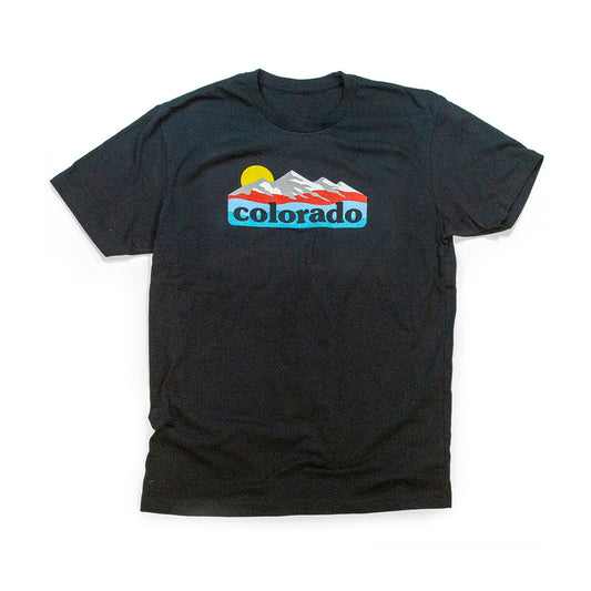 Men's Colorado Mountains Sunrise T-Shirt