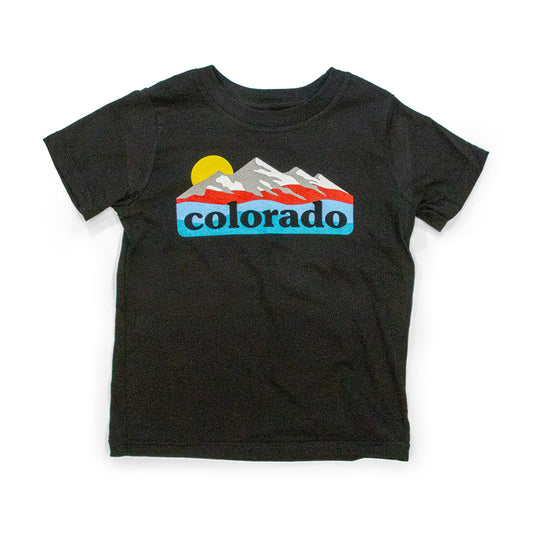 Kids Colorado Mountain Sunrise T-Shirt