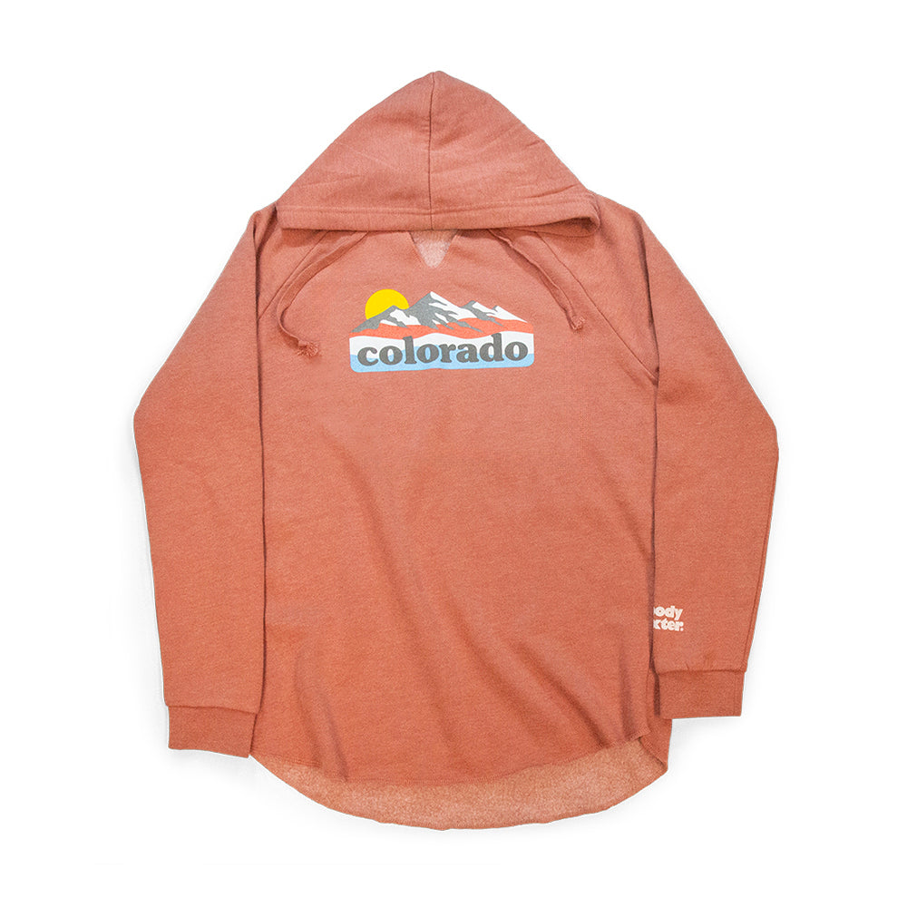 Women’s Colorado Mountains Sunrise Hoodie
