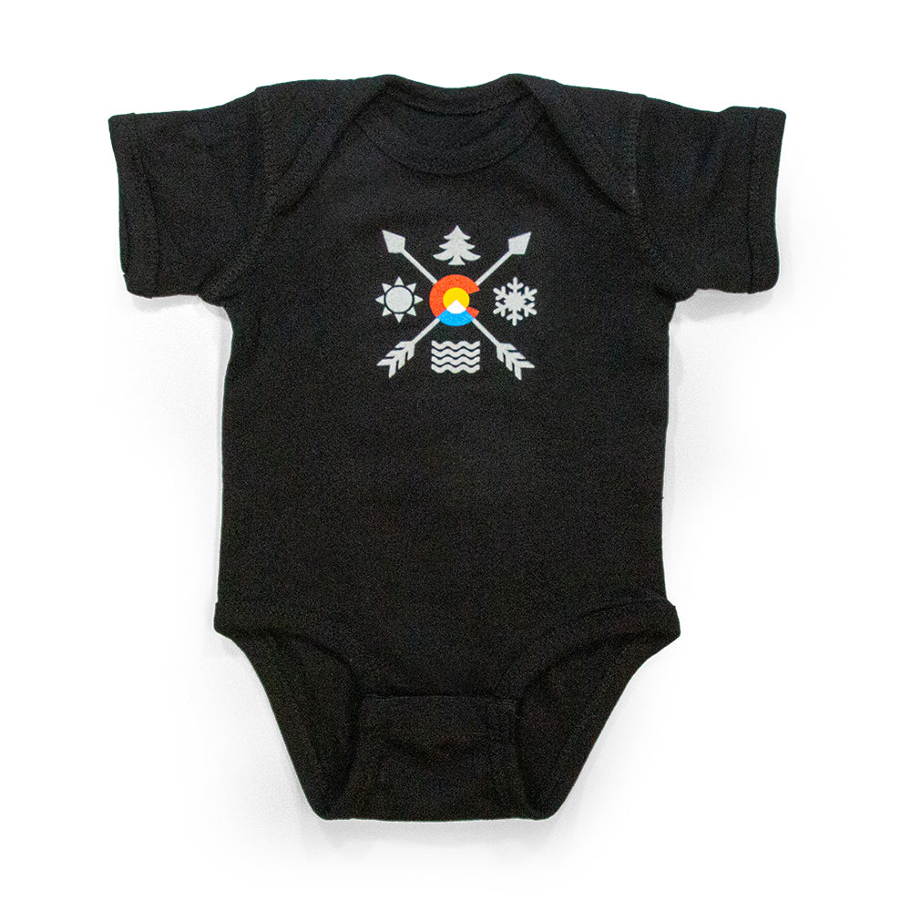 Colorado All Seasons Onesie