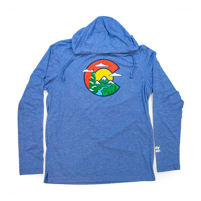 Men’s Colorado C Clouds Hooded T-Shirt