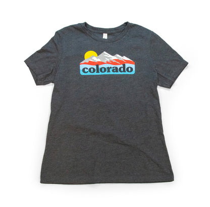 Women's Colorado Mountains Sunrise T-Shirt