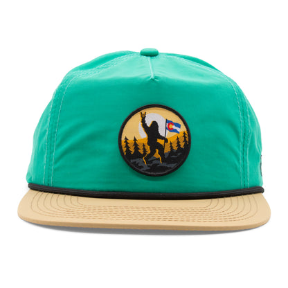 Colorado Bigfoot Rock On 5 Panel Unstructured Hat