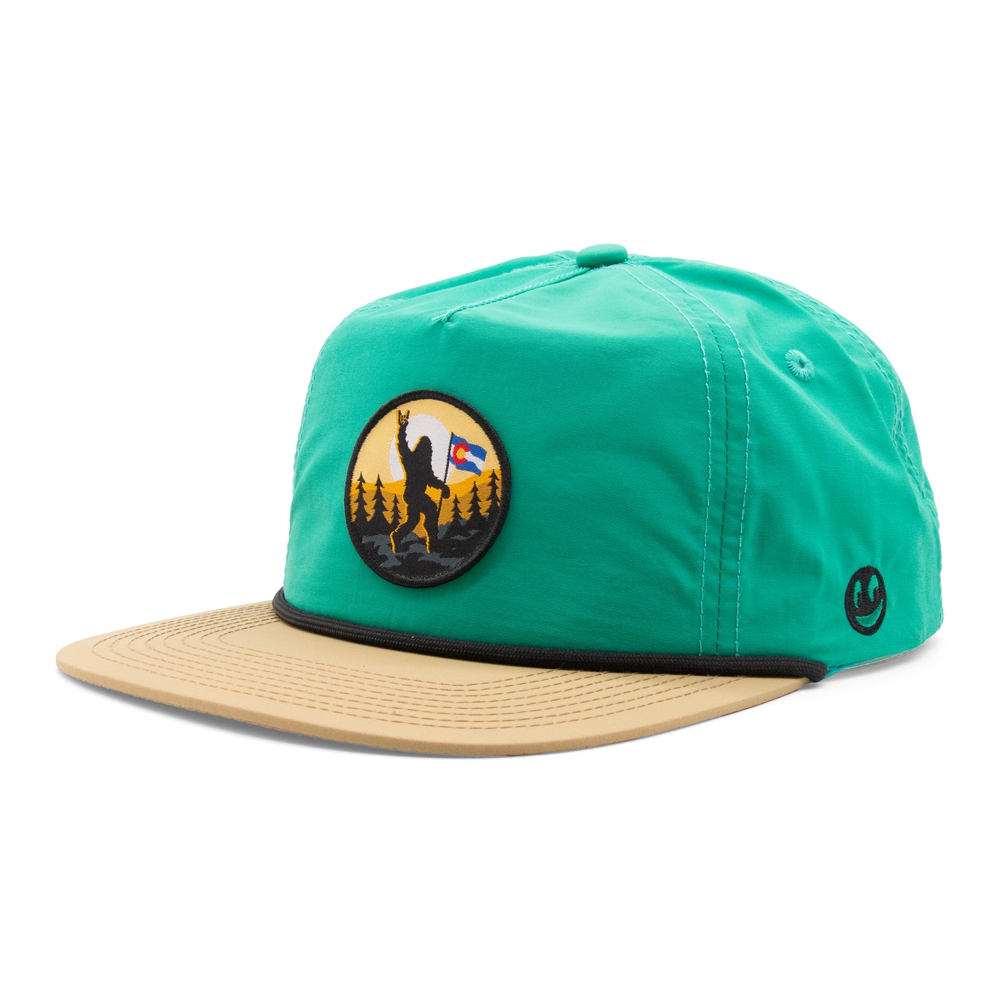 Colorado Bigfoot Rock On 5 Panel Unstructured Hat