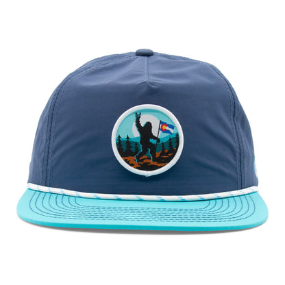 Colorado Bigfoot Rock On 5 Panel Unstructured Hat
