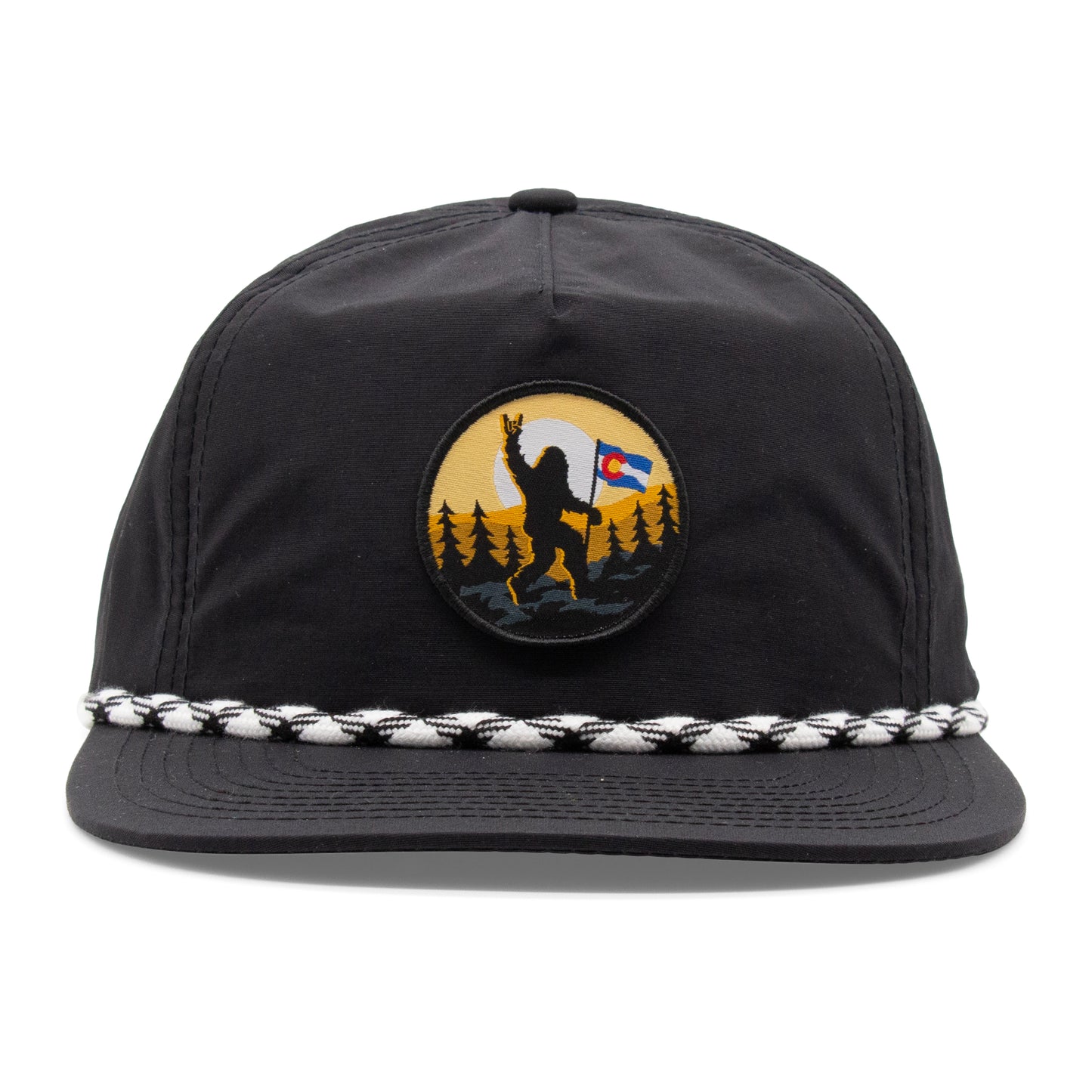 Colorado Bigfoot Rock On 5 Panel Unstructured Hat