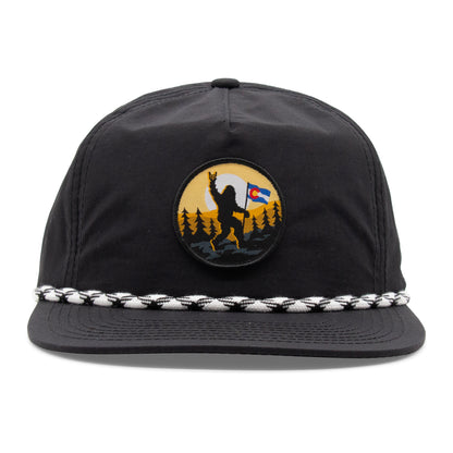 Colorado Bigfoot Rock On 5 Panel Unstructured Hat