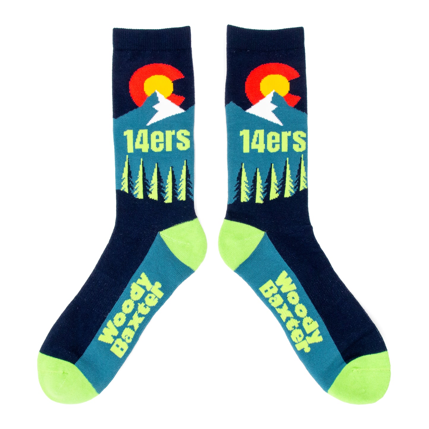 Adult Colorado 14ers Socks