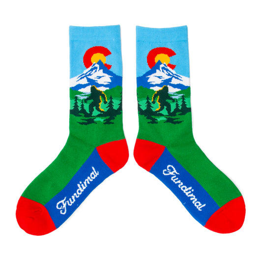 Adult Colorado Big Foot Summit Socks