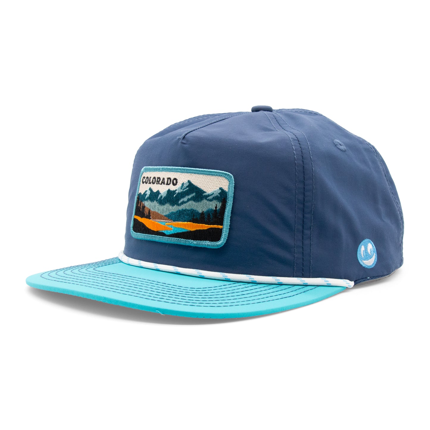 Adult Colorado Mountain Patch Rope Hat