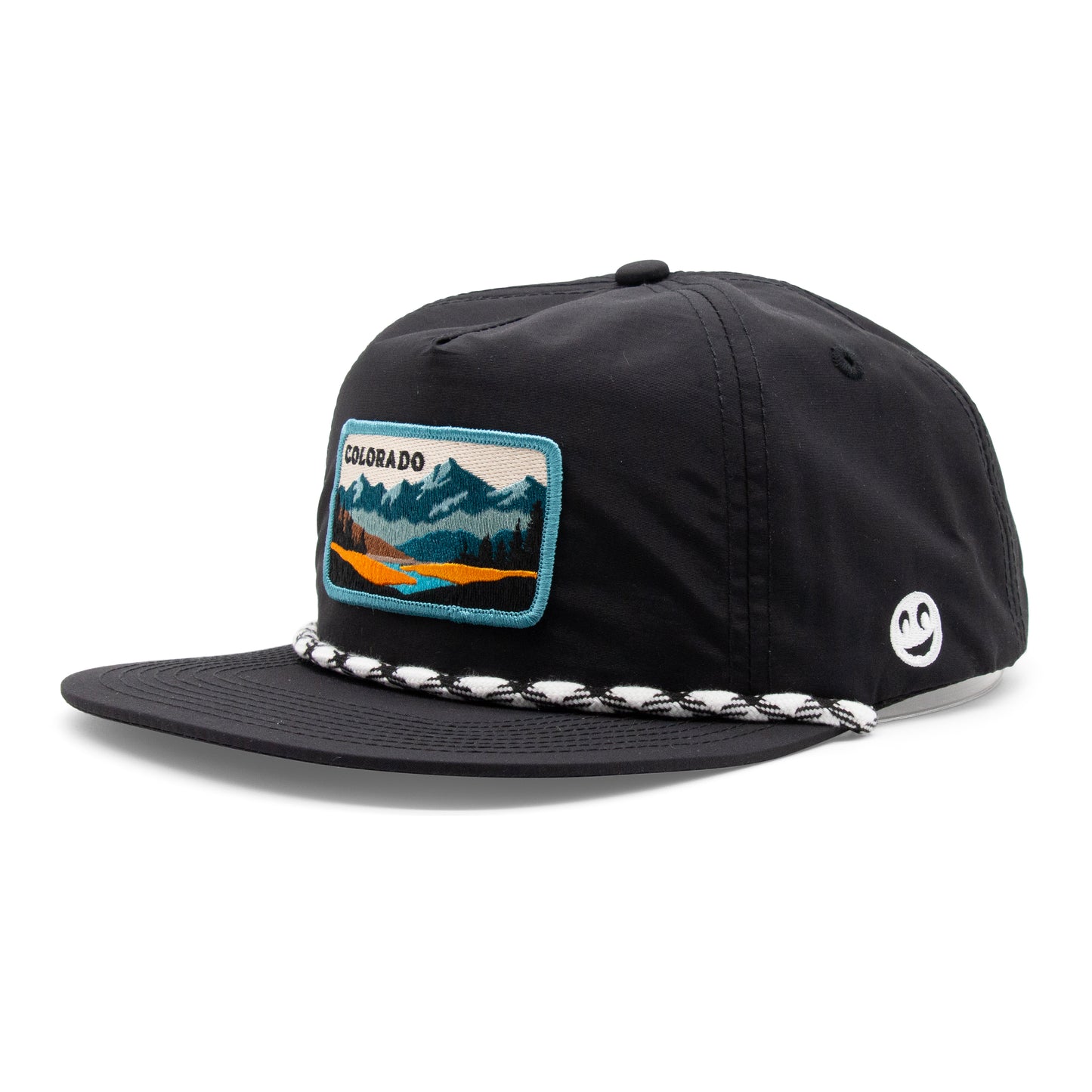 Adult Colorado Mountain Patch Rope Hat