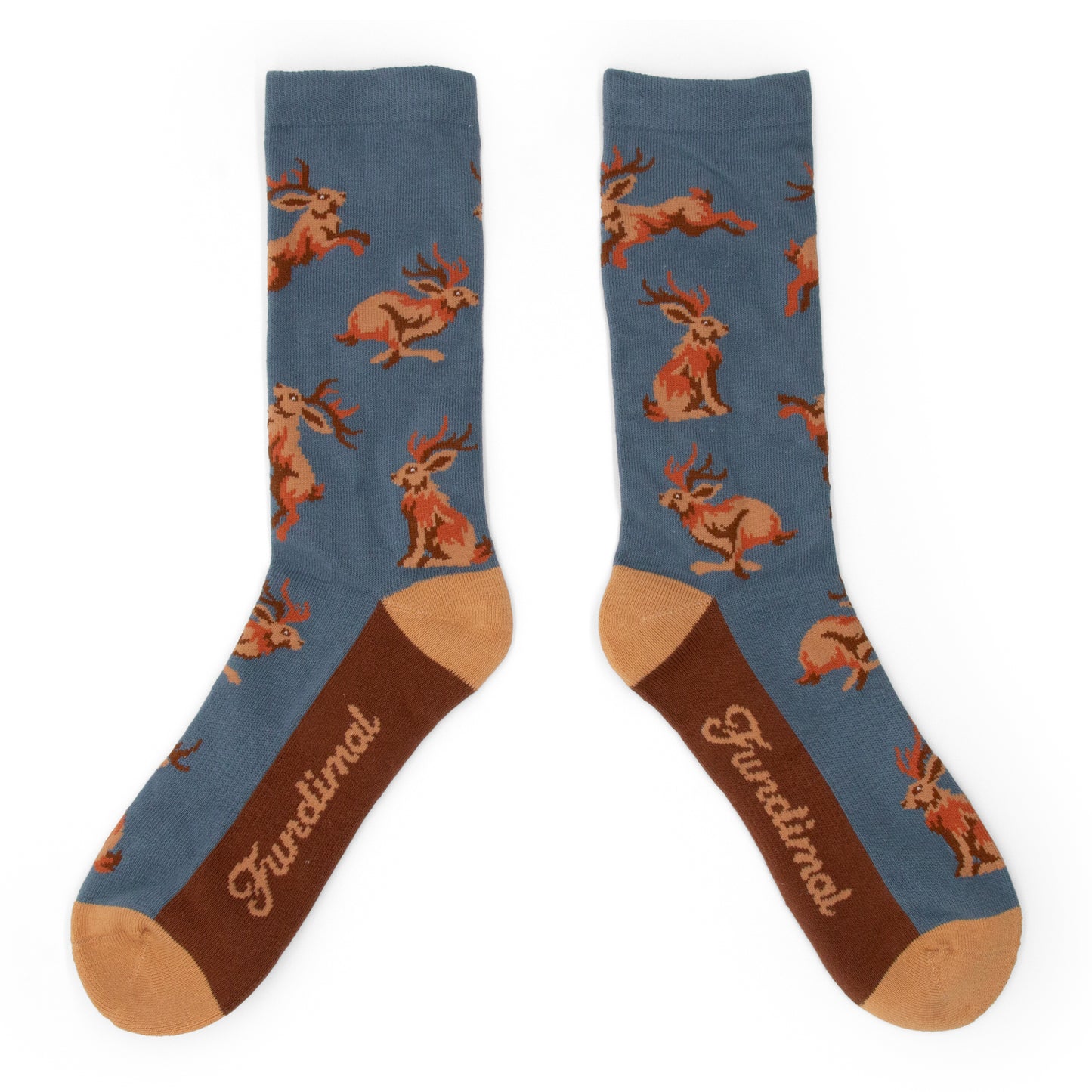 Adult Jackalope All Over Socks