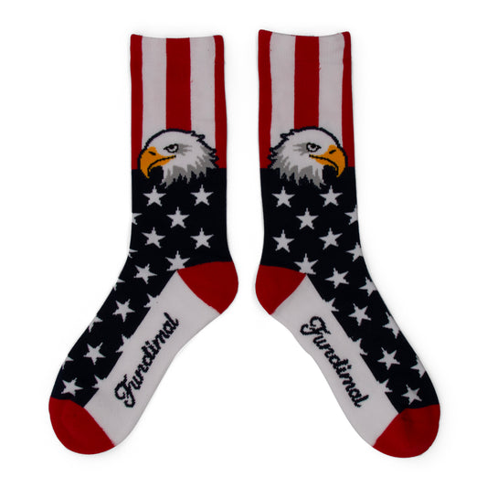 Adult Stars and Stripes Eagle Socks