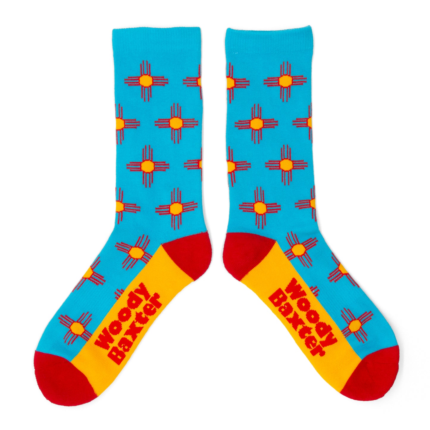 Adult New Mexico Zia All Over Socks