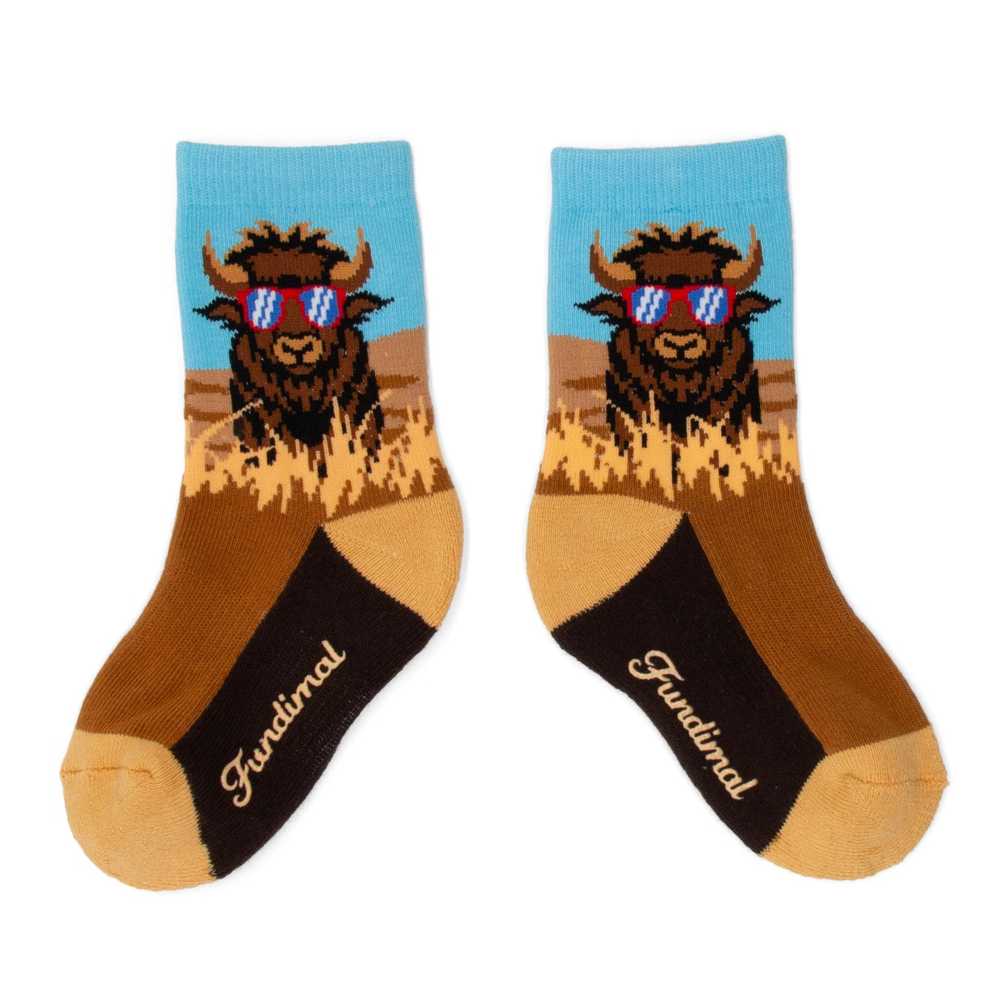 Kids Bison Shades Socks
