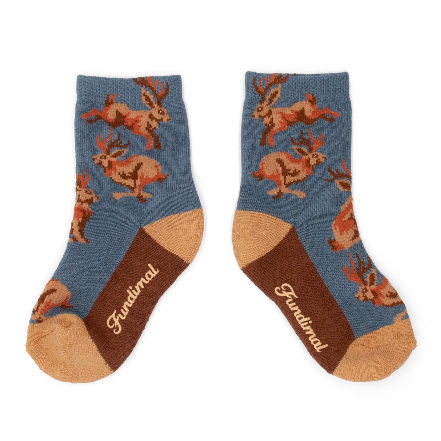 Kids Jackalope All Over Socks