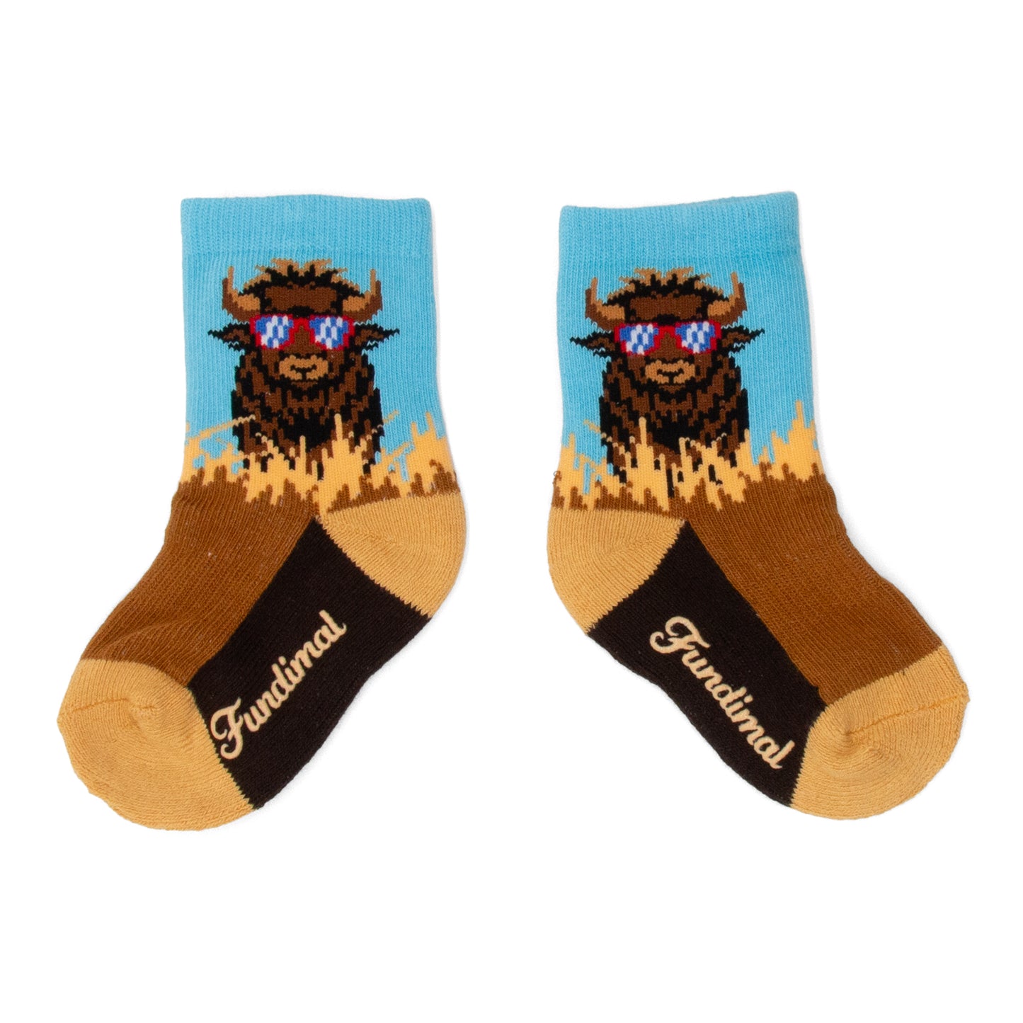 Toddler Bison Shades Socks