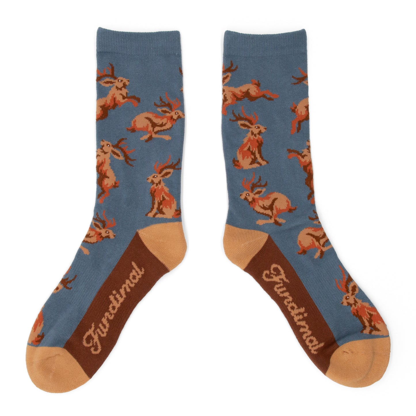 Big Kids Jackalope All Over Socks