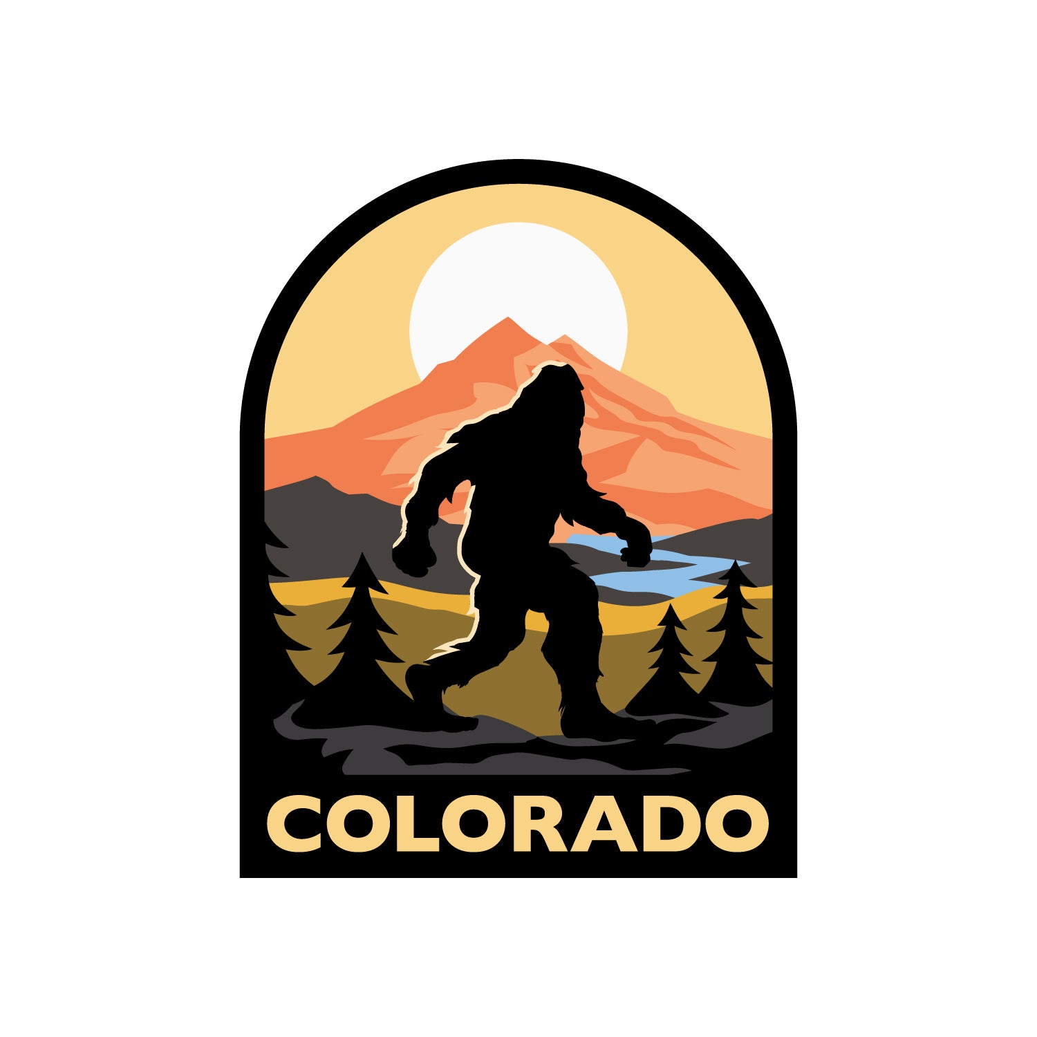Colorado Bigfoot Summit Sticker